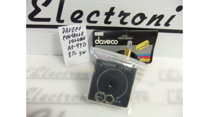Daveco AT-44D 8 ohms 3 watts controle volume
